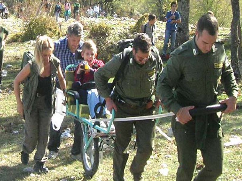 accessibilità al Parco dei Monti Lucretili