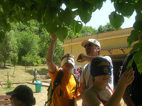 muoversi alla cieca al parco dei monti lucretili